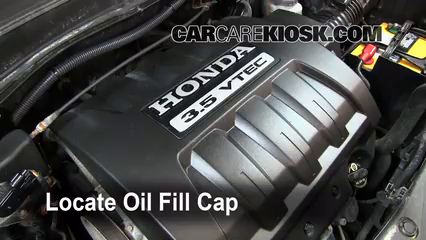 Oil & Filter Change Honda Pilot (2003-2008) - 2006 Honda Pilot EX 3.5L V6